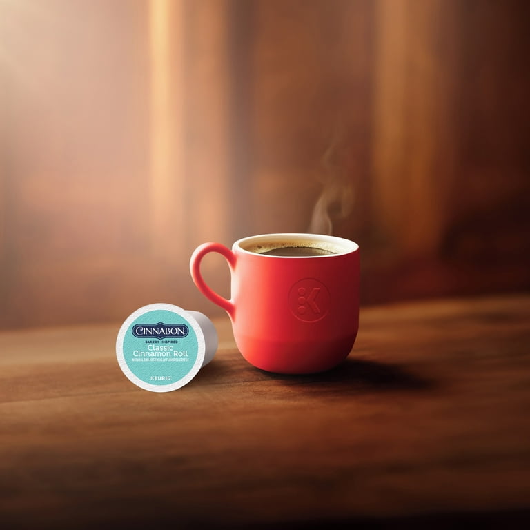 Cinnabon Classic Cinnamon Roll Flavored Keurig K-Cups, Light Roast