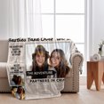 thumbnail image 2 of Breaking News Partner in Crime - Personalized Bestie Blanket, 2 of 6