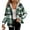 Ba Green, variant on Shackets for Women 2025, Lightweight Plaid Baseball Jacket Casual Oversized Hooded Spring Coat 2025 Trendy Outdoor Festival Windbreaker Petite Plus Size Breathable Long Red S
