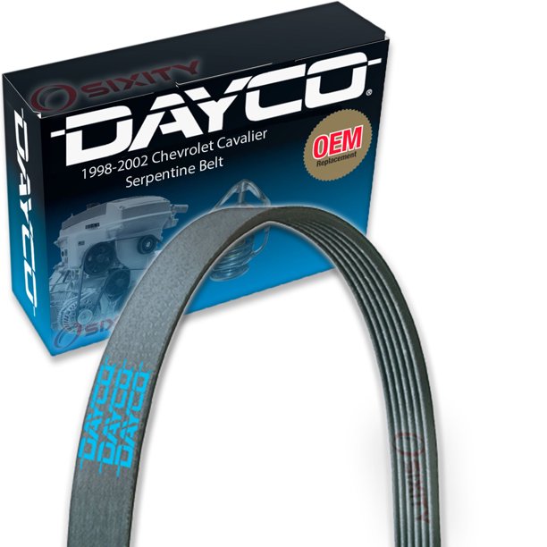 Dayco Main Drive Serpentine Belt compatible with Chevrolet Cavalier 2