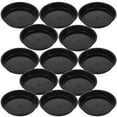 thumbnail image 3 of Troglfold Flowerpot Bases 25pcs Saucers Flowerpot Trays for Office Home Balcony Use,5.47"X5.47"X0.59", 3 of 10
