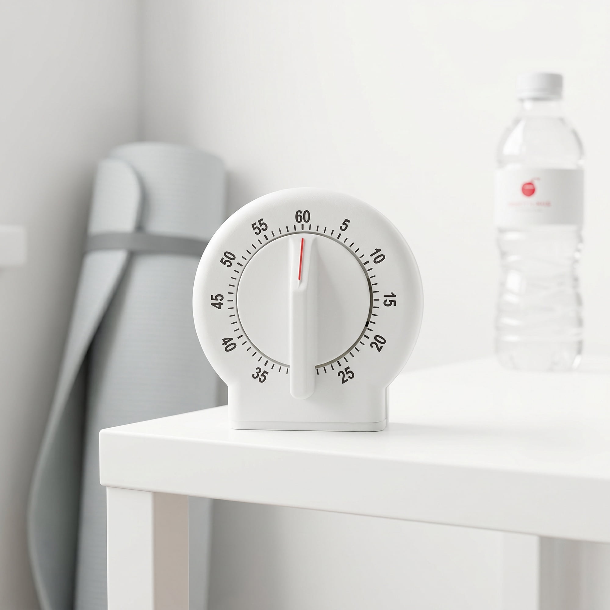 Unique Bargains 60 Minute Kitchen Digital Visual Timer for Cooking White-A
