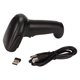 thumbnail image 1 of Escáner de código de barras Bluetooth Compatible con Bluetooth 2,4 GHz inalámbrico con cable escáner de código de barras negro para logística de almacenamiento de tiendas, 1 of 14