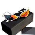 thumbnail image 1 of Gafas de sol CARLOUMERN Doflamingo Anime One Piece Cosplay Rojas, 1 of 8