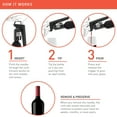 thumbnail image 3 of Coravin Model Six Advanced Wine Bottle Opener and Preservation System, Piano Black, 3 of 4