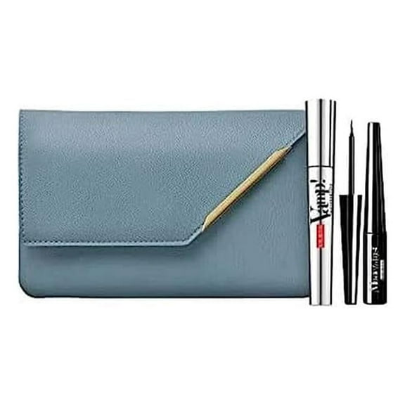 PUPA Milano Vamp! Mascara Waterproof and Made to Last Liner Set, 3 pc