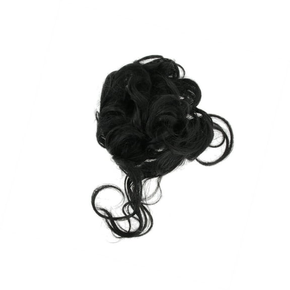 Vocoste Nature Long Hair Wig hair clip for Women 9.84inch Black 1 Pc