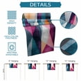 thumbnail image 7 of Table Runner Pink Blue Yellow Geometric Painting Table Decoration for Kitchen Dinning Abstract Art Table Decoration for Indoor Outdoor Party Wedding Decor 13x72inch, 7 of 7