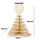 thumbnail image 3 of Marco de madera para chocolate en forma de corazón - Fácil montaje, para bodas/fiestas, expositor de chocolate/tortas, soporte decorativo, 3 of 7