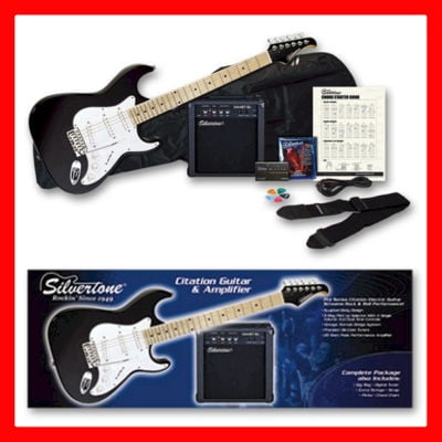 silvertone citation electric guitar