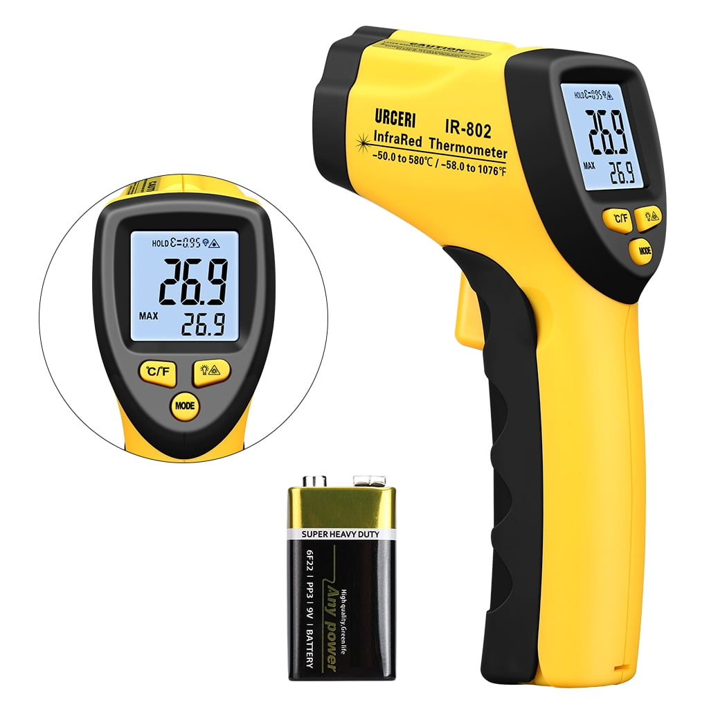 URCERI IR 802 Digital Infrared Thermometer Laser Non Contact Urceri ir 802 digital infrared thermometer laser non contact