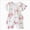 Z110-Red, variant on 18-24 Months Toddler Summer Bodysuits Baby Suit Newborn Crawling Suit Short Sleeved Thin Coat Infant