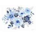 thumbnail image 3 of Nai, Danhui 18x15 Black Modern Framed Museum Art Print Titled - Fresh Blue Bower II, 3 of 5
