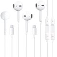 thumbnail image 1 of Auriculares VERTEX STYLE para iPhone 14/13/12/11/XR/XS/X, paquete de 2, 1 of 7