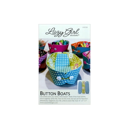 UPC: 0818210001386 | Lazy Girl Designs Button Boats Ptrn