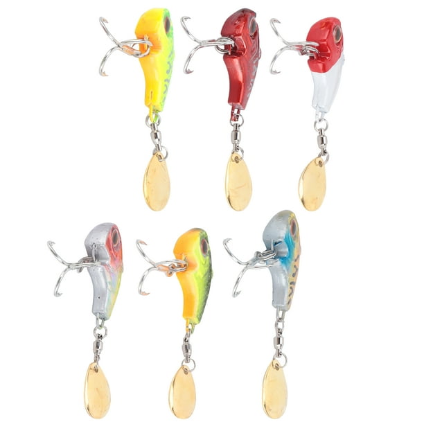 VI Bwith Spoon Fishing Lure,Tail Spin Metal VIB VI Bwith Spoon