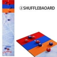 thumbnail image 2 of 3 in 1 Table Curling Game with Spacious Game Mat Fun Family Game for Kids Adults, 2 of 10