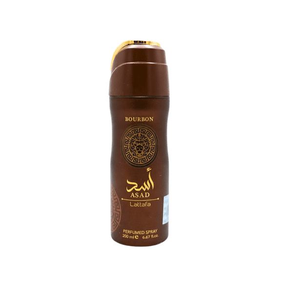 Lattafa Asad Bourbon Body Spray 6.7 oz