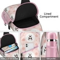 thumbnail image 4 of Travel sling bag, Waterproof chest sling pack for hiking, Adjustable strap, Lightweight, Crossbody bag with Cartoon, Panda Lovers design, 4 of 5