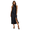 GQRZ040 black, variant on Women Satin Backless Evening Dress Halter High Slit Summer Party Gown