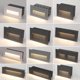 thumbnail image 2 of Luz de paso LED impermeable de 3 W, 5 W y 10 W IP65, lámpara de esquina de escalera empotrada de aluminio para exteriores, lámpara de escalera de pared empotrada, luz de pie, 2 of 5