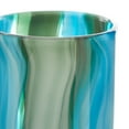 thumbnail image 6 of Small and  Large Blue Cylinder Glass Vase, 6 of 7