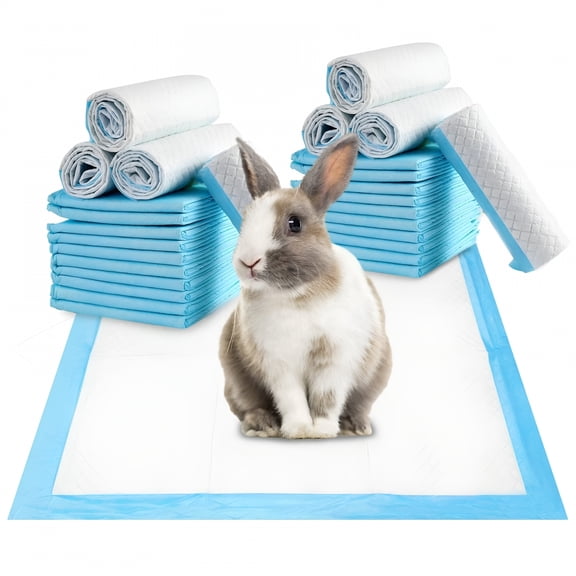 CCOCC 20PCS Super Absorbency Disposable Underpads Leakproof Quick Drying Disposable Pads Puppy Pads Cats Pee Pads for Dogs Potty Puppy Training Pads 33x45cm Cage Liners