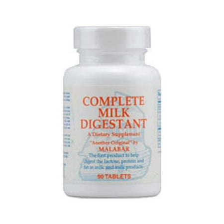 Malabar complète lait Digestion Comprimés Pour Digestion - 90 Ea