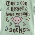 thumbnail image 2 of Girl's Harry Potter Never Enough Socks  Graphic Tee Mint Small, 2 of 4