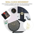 thumbnail image 4 of GOOHOCHY 2pcs MUTE WALL RELOJ MOVIMIENTO MOVIMIENTO RELOJ DE PARED MUTE RELOJ MOVIMIENTOS ACCESORIOS, 4 of 8