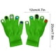thumbnail image 2 of Guantes de Invierno Tejidos, Adornos de Cristal de Colores Variados, Mitones de Ganchillo de Dedo Completo con Buena Elasticidad para Niñas, Niños, Mujeres, 2 of 7