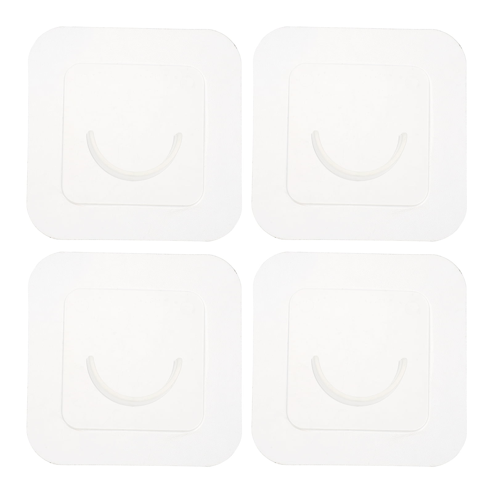 Hemoton Rod Curtain Shower Holder Bracket Closet Pole Holders Brackets