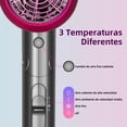 thumbnail image 2 of Secador de Pelo Ionico,Lostrain Secadora Para Cabello Plegable 1800W 3 Temperaturas 1.8M Cable,Secad, 2 of 7
