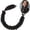 B, variant on Ponytail Extensions with Ties - Soft Synthetic Hairpieces, Straight Wrap Around Extensions, 24-Inch Tail Hairpiece for Women, Versatile for Daily Wear, Parties, Festivals, Cosplay,