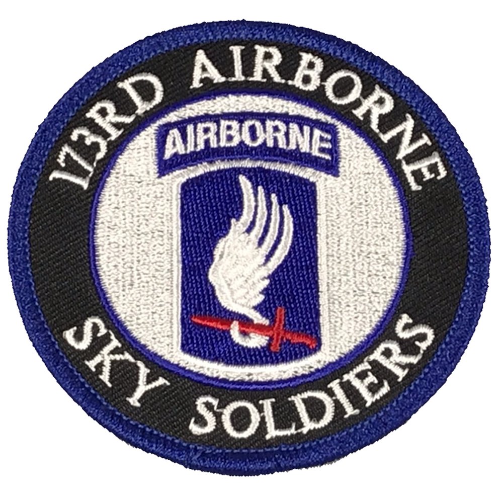 US ARMY 173RD AIRBORNE BRIGADE COMBAT TEAM BCT JUMP WINGS PATCH VETERAN