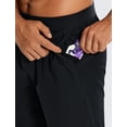 thumbnail image 3 of Shorts deportivos para hombre CRZ YOGA 7" negro XL, 3 of 6