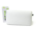 GhostBed Gel Memory Foam Pillow Patented Ventilated Cooling Queen