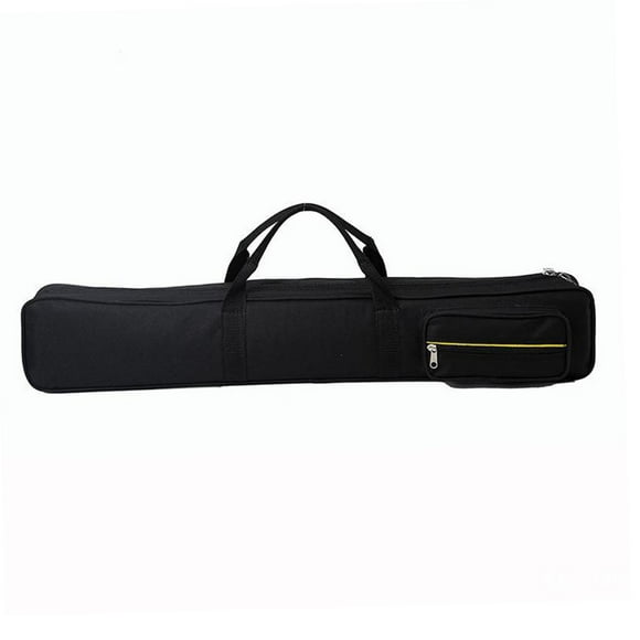 Almencla Billiards Pool Cue Case Billiards Accessories Holds 8 Pool Cues Pool Cue Bag Black