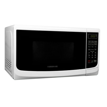 Farberware Classic 0.7 cu. ft. 700W Microwave Oven, White - Walmart.com ...