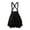 C-Black855, variant on DHFJKG Womens Bowknot Suspenders Skirt Adjustable Straps High Waisted Lace Up Tiered Midi Skirts Cute Y2K Stylish Skirt