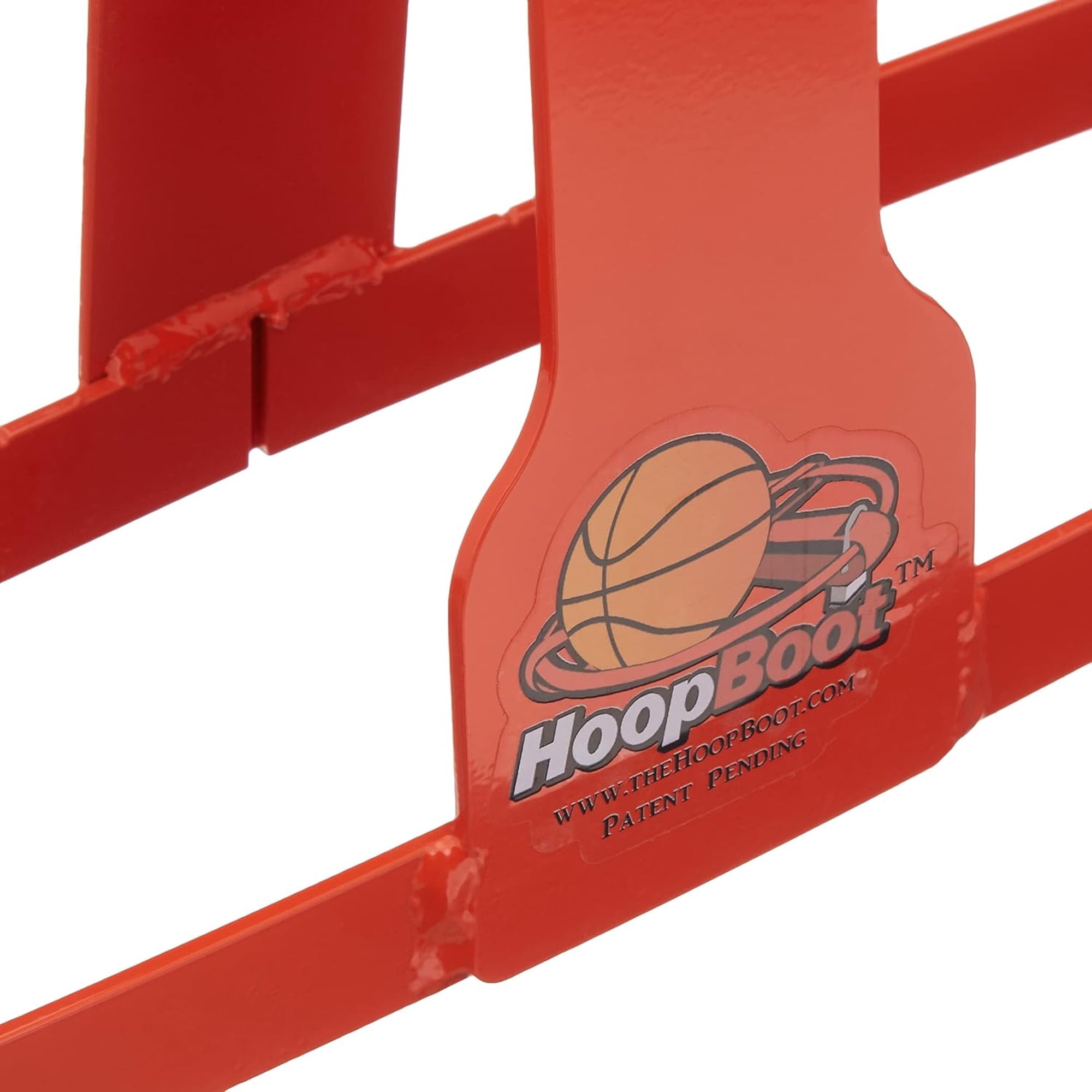 HoopBoot Basketball Goal, Rim, Hoop Lock (Orange) Lock Sold Separately