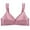 Hot Pink, variant on YHAJDS Women's Seamless Comfortable Daily Bra， Women's Bras Wireless Low Back Seamless Under Slim Fitting Tops