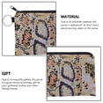thumbnail image 4 of ZheElen Chang Purse Waterproof Pattern Bohemia Style Coin Purses Thick Inner Layer Small Wallet Women Accessory Cards Packs lqb3025 lqb3027, 4 of 6