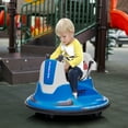 thumbnail image 7 of Kids Ride On Bumper Car, Electric Ride On Car Toy with Remote Control, 360 Degree Spin, 2 Driving Modes, LED Lights, Music, Bumper Car for Toddlers, Boys and Girls(Blue), 7 of 7