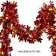 thumbnail image 3 of Guirnalda de oropel de otoño, guirnalda colgante metálica, decoración de Acción de Gracias, 3 of 5
