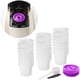 thumbnail image 5 of 50 tazas de de desechables con cucharas accesorios de suministros de cocina, 5 of 9