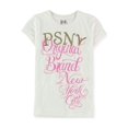 thumbnail image 1 of Aeropostale Girls Original Brand New York City Graphic T-Shirt, Blanco, M (10), 1 of 1