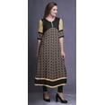 thumbnail image 3 of Bimba Printed Long Kurti For Women Anarkali Dress Indian Casual Top Tunic, 3 of 5