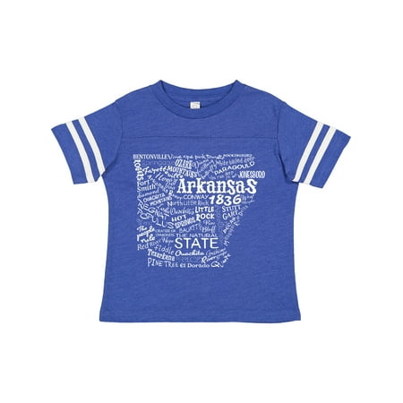 

Inktastic Arkansas State Word Salad Gift Toddler Boy or Toddler Girl T-Shirt