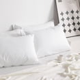 thumbnail image 4 of Kelnaro White Queen Pillowcases 20x30 Inch, 2 Pack 100% Pure Cotton Envelope Ultra Soft Hypoallergenic Pillow Cases, 4 of 6